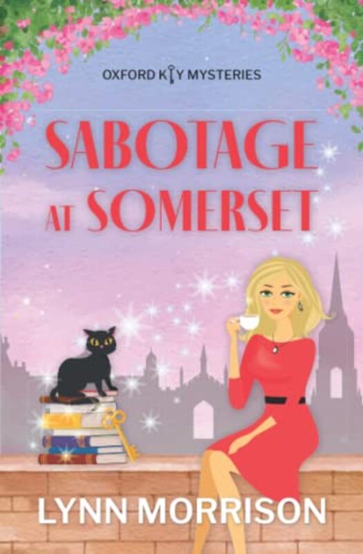 Book cover for "Sabotage at Somerset" by Lynn Morrison