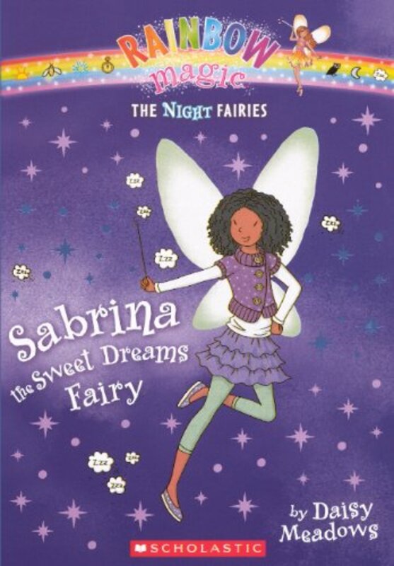 Book cover for "Sabrina The Sweet Dreams Fairy" by Daisy Meadows