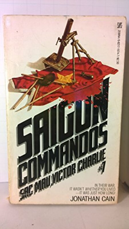 Book cover for "Sac Mau, Victor Charlie" by Jonathan Cain