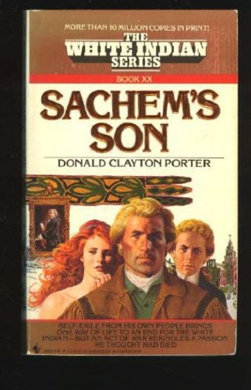 Book cover for "Sachem's Son" by Donald Clayton Porter
