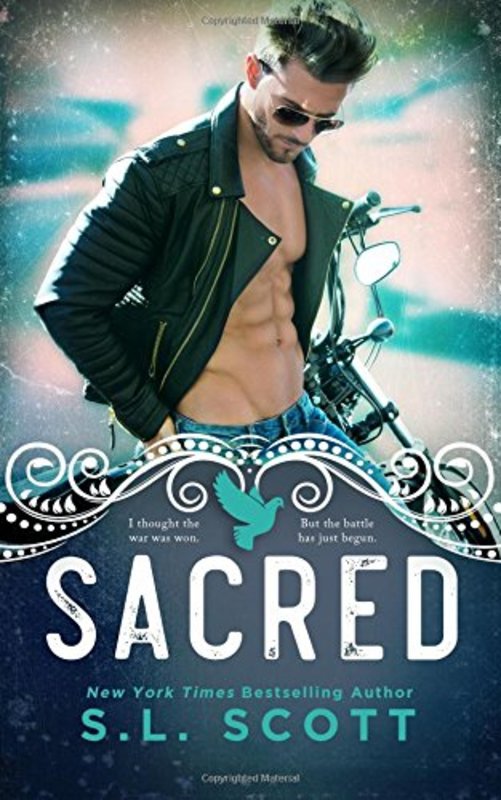 Book cover for "Sacred" by SL Scott