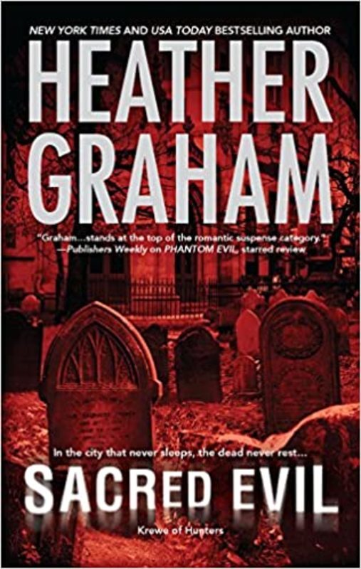 Book cover for "Sacred Evil" by Heather Graham