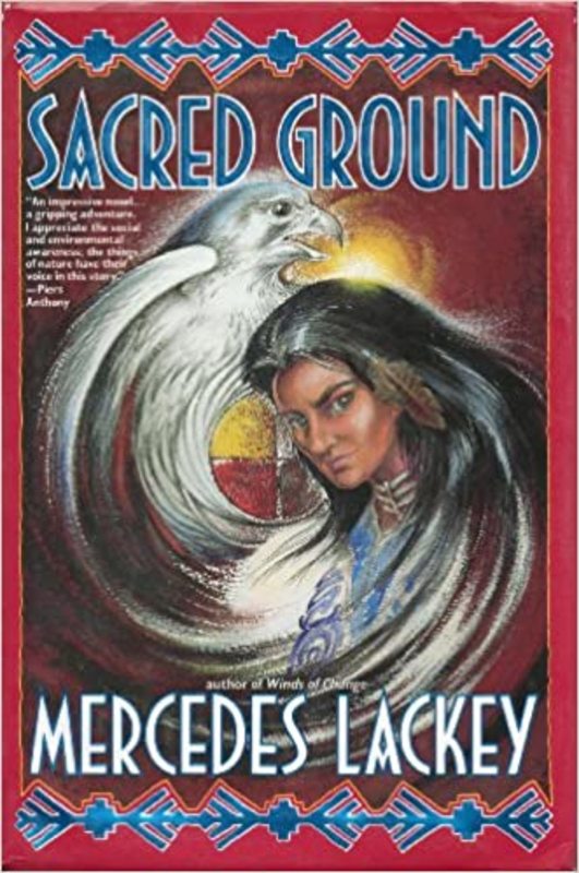 Book cover for "Sacred Ground" by Mercedes Lackey