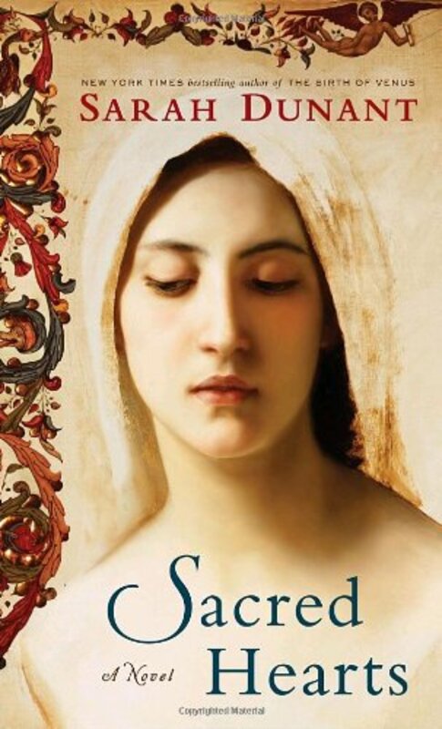 Book cover for "Sacred Hearts" by Sarah Dunant