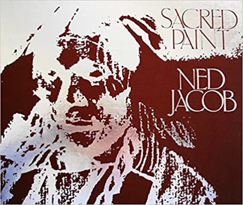 Book cover for "Sacred Paint" by Sandra Dallas