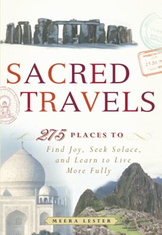 Book cover for "Sacred Travels" by Meera Lester