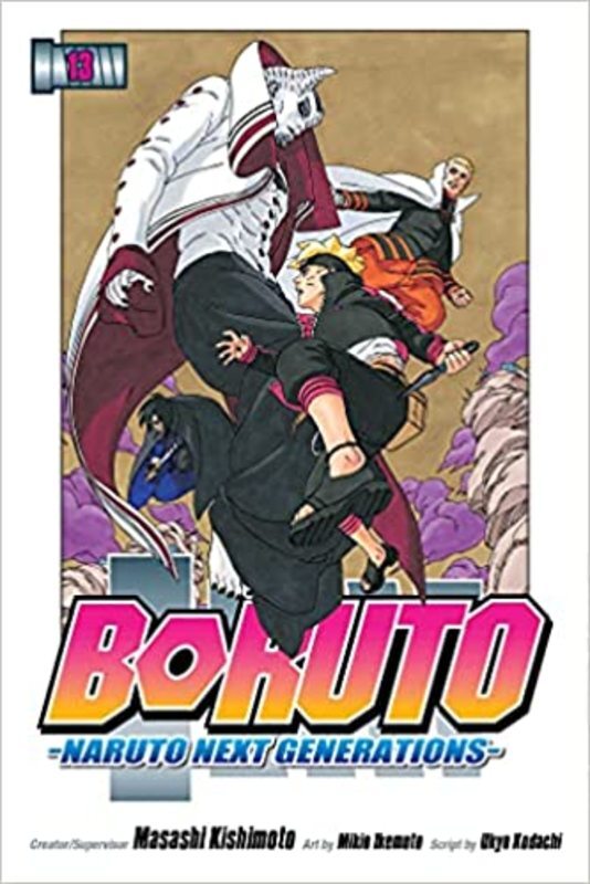Boruto Manga book cover