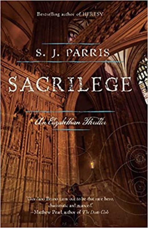 Book cover for "Sacrilege" by Stephanie Merritt