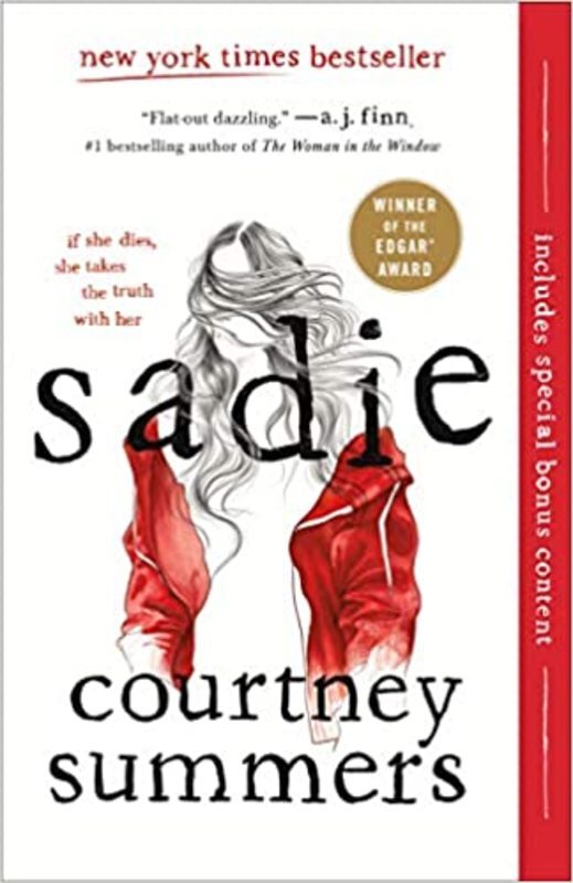 Book cover for "Sadie" by Courtney Summers