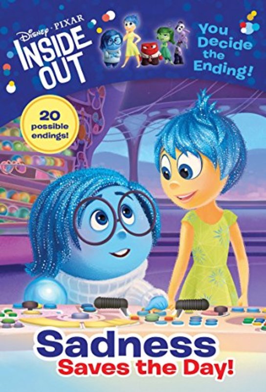 Book cover for "Sadness Saves the Day!" by Tracey West