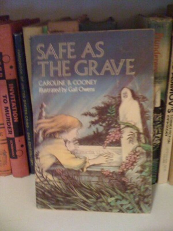 Book cover for "Safe as the grave" by Caroline B Cooney