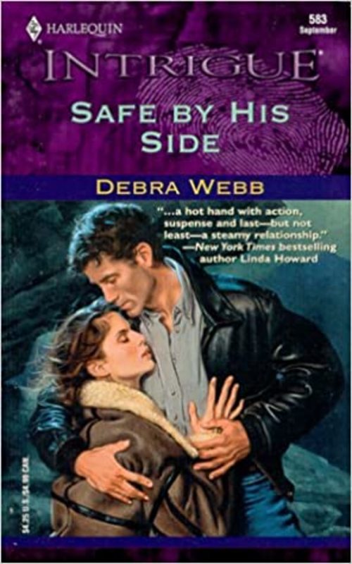 Book cover for "Safe by His Side" by Debra Webb
