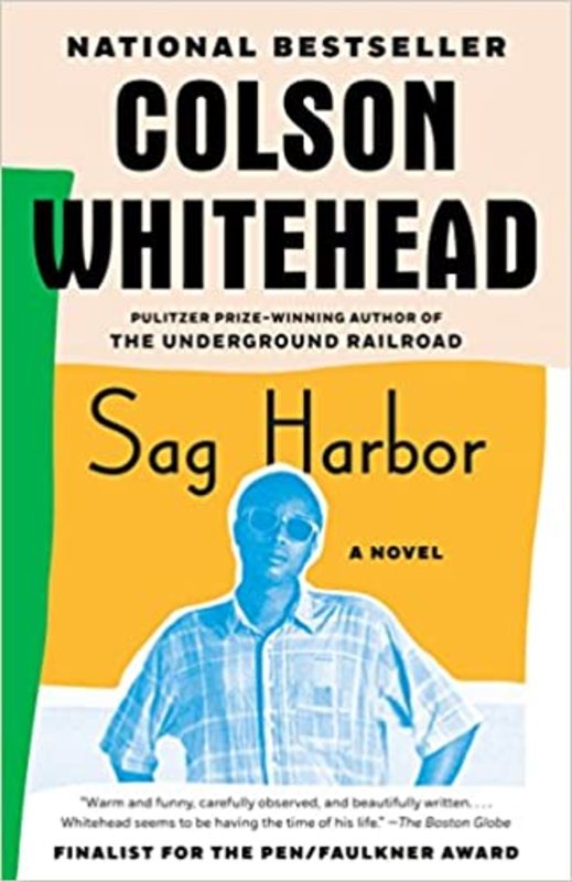 Book cover for "Sag Harbor" by Colson Whitehead