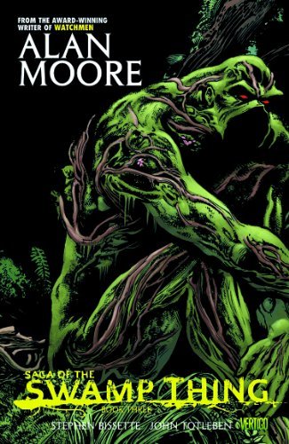 Book cover for "Saga of the Swamp Thing, Book Three" by Alan Moore