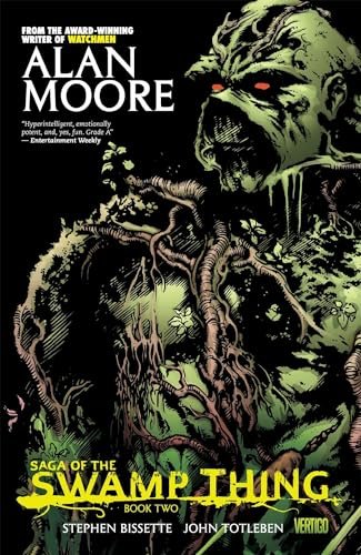 Book cover for "Saga of the Swamp Thing: Book Two" by Alan Moore