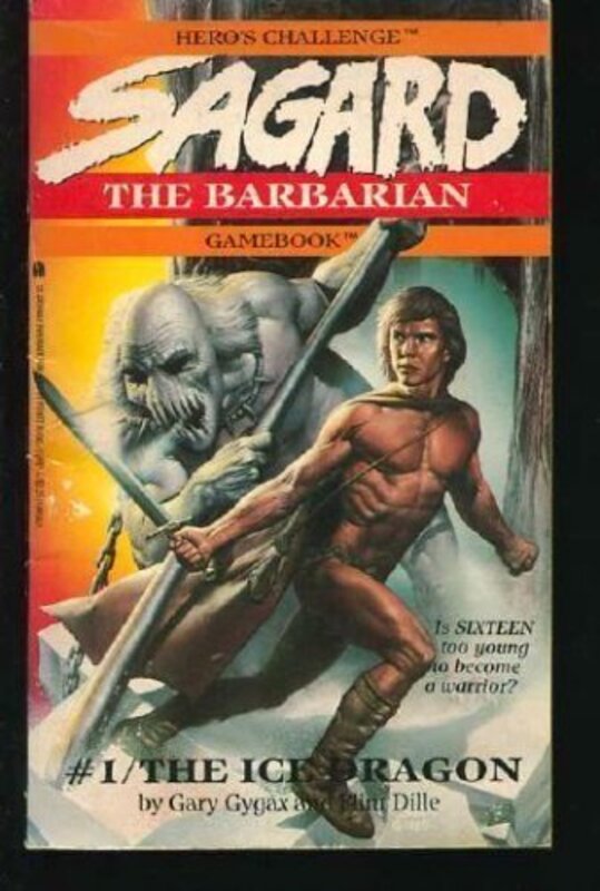Book cover for "Sagard the Barbarian" by Gary Gygax