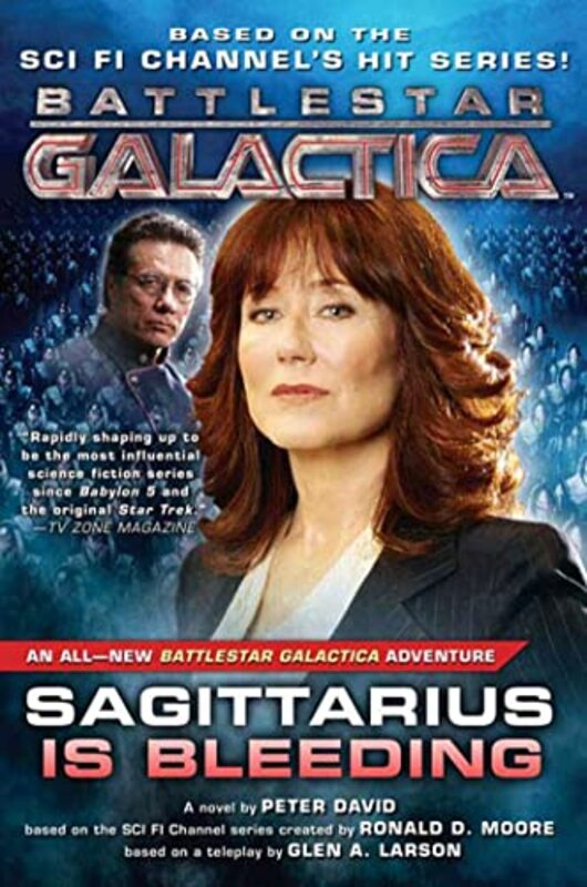 Book cover for "Sagittarius Is Bleeding" by Peter David