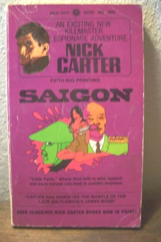 Book cover for "Saigon" by Nick Carter