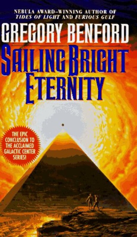 Book cover for "Sailing Bright Eternity" by Gregory Benford