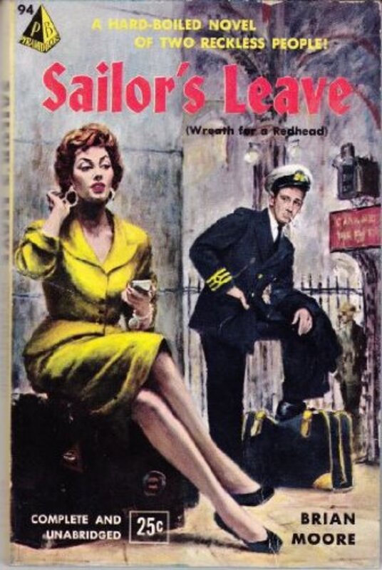 Book cover for "Sailor's Leave / Wreath for a Redhead" by Brian Moore