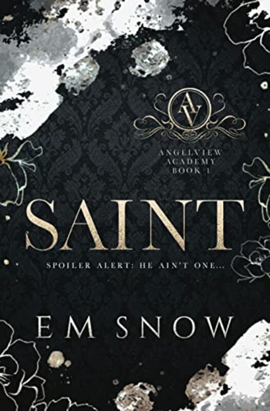Book cover for "Saint" by EM Snow