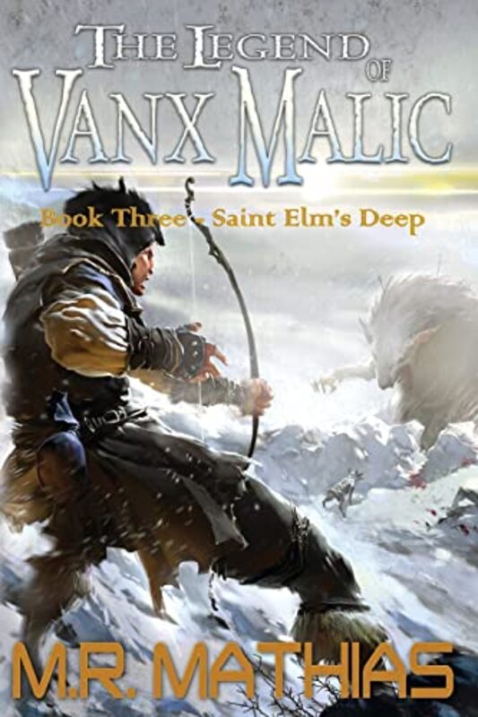 Book cover for "Saint Elm's Deep" by M R Mathias