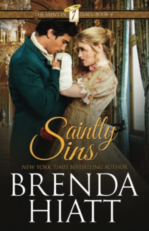 Book cover for "Saintly Sins" by Brenda Hiatt