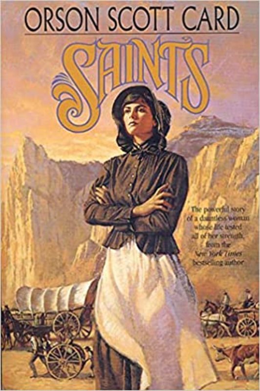 Book cover for "Saints" by Orson Scott Card