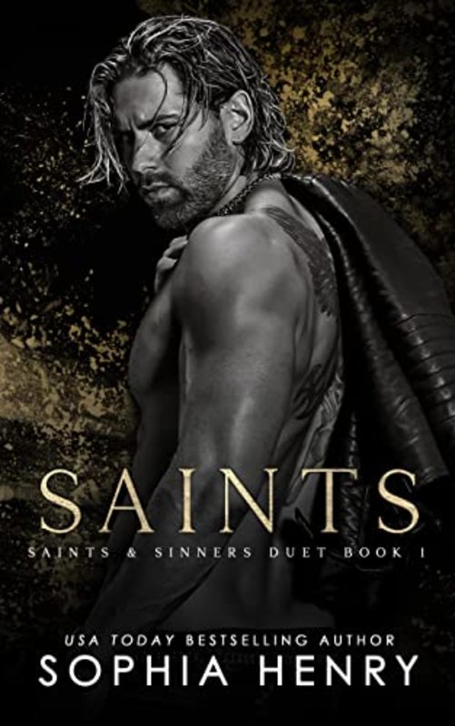Book cover for "Saints" by Sophia Henry