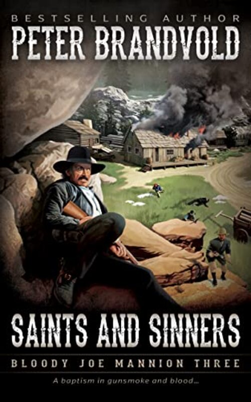 Book cover for "Saints and Sinners" by Peter Brandvold