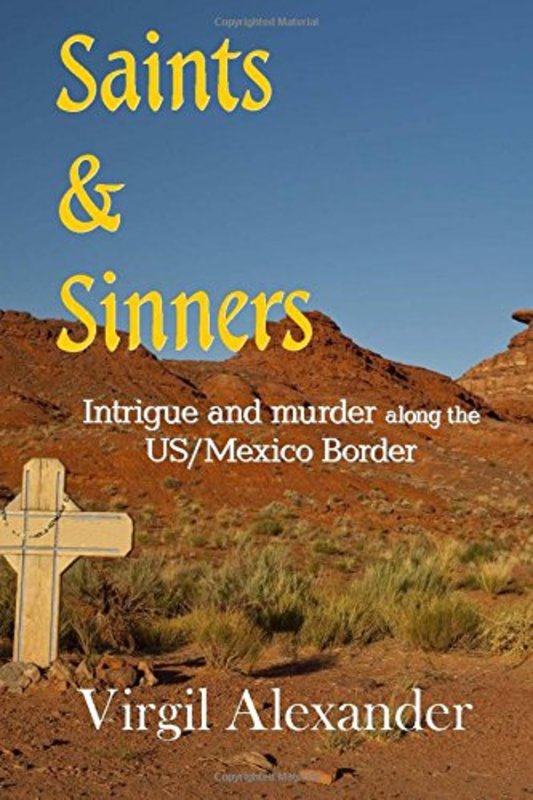 Book cover for "Saints and Sinners" by Virgil Alexander