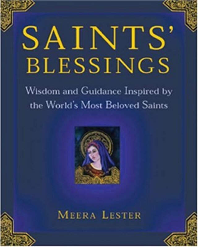 Book cover for "Saints' Blessings" by Meera Lester