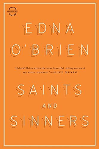 Book cover for "Saints and Sinners" by Edna O'Brien