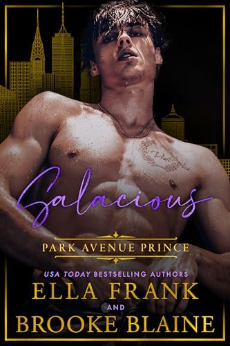 Book cover for "Salacious Park Avenue Prince" by Ella Frank