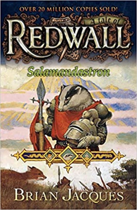 Book cover for "Salamandastron" by Brian Jacques