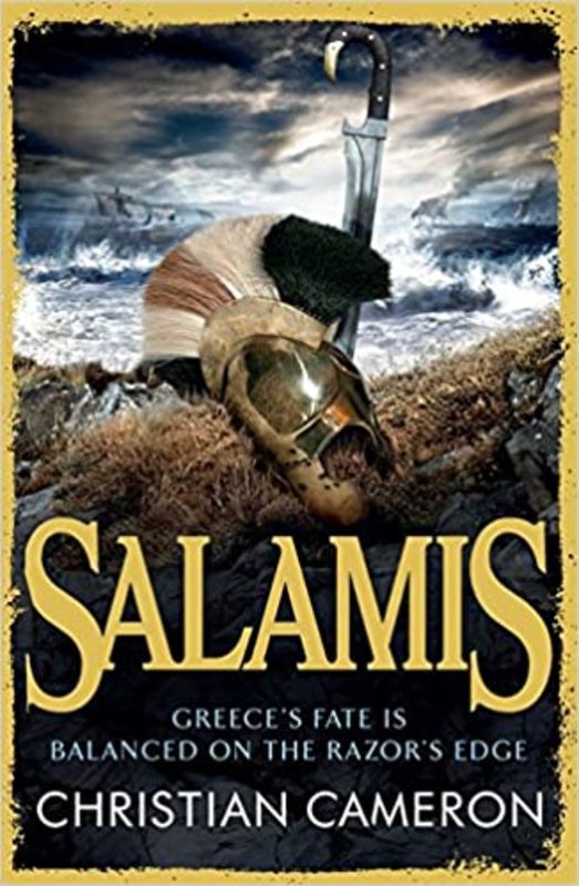 Book cover for "Salamis" by Christian Cameron
