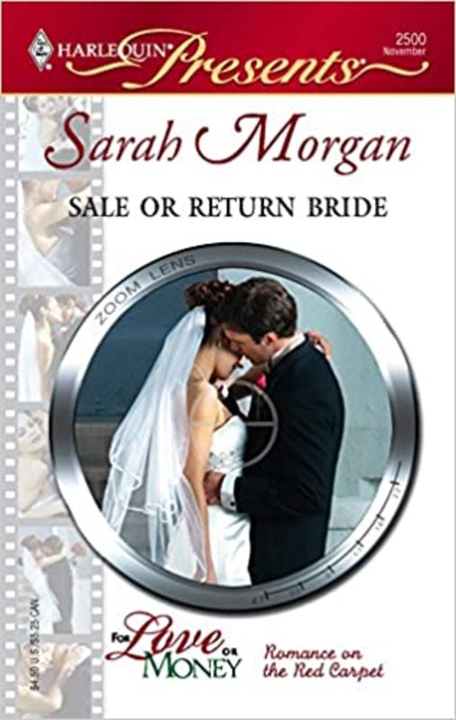 Book cover for "Sale or Return Bride" by Sarah Morgan