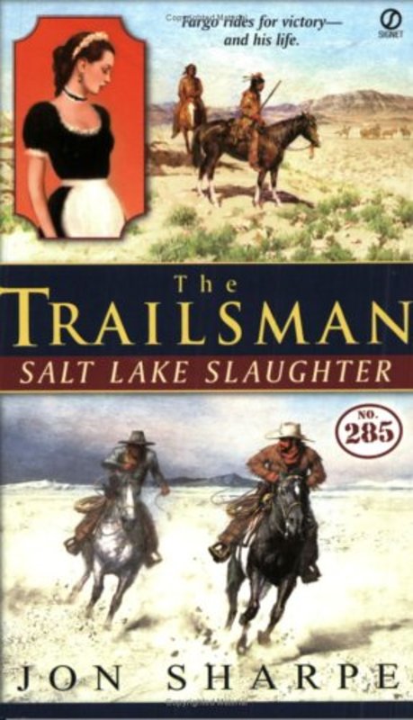 Book cover for "Salt Lake Slaughter" by Jon Sharpe