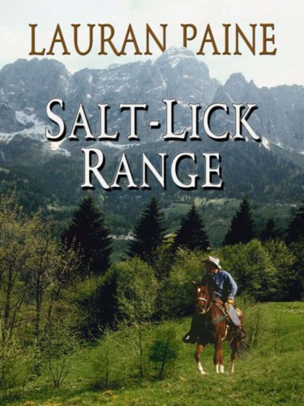 Book cover for "Salt-Lick Range" by Lauran Paine