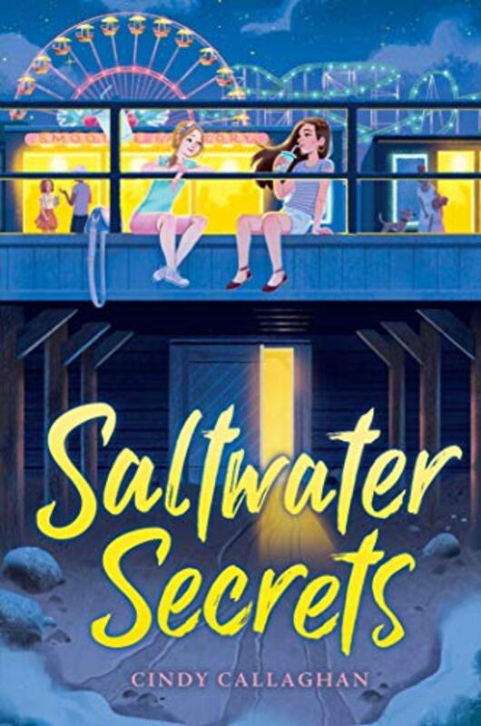 Book cover for "Saltwater Secrets" by Cindy Callaghan