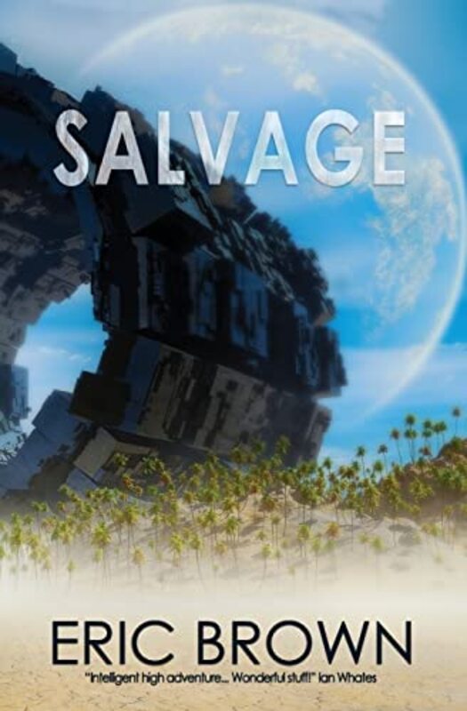 Book cover for "Salvage" by Eric Brown