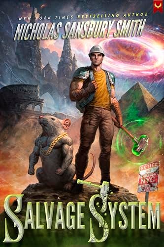 Book cover for "Salvage System" by Nicholas Sansbury Smith