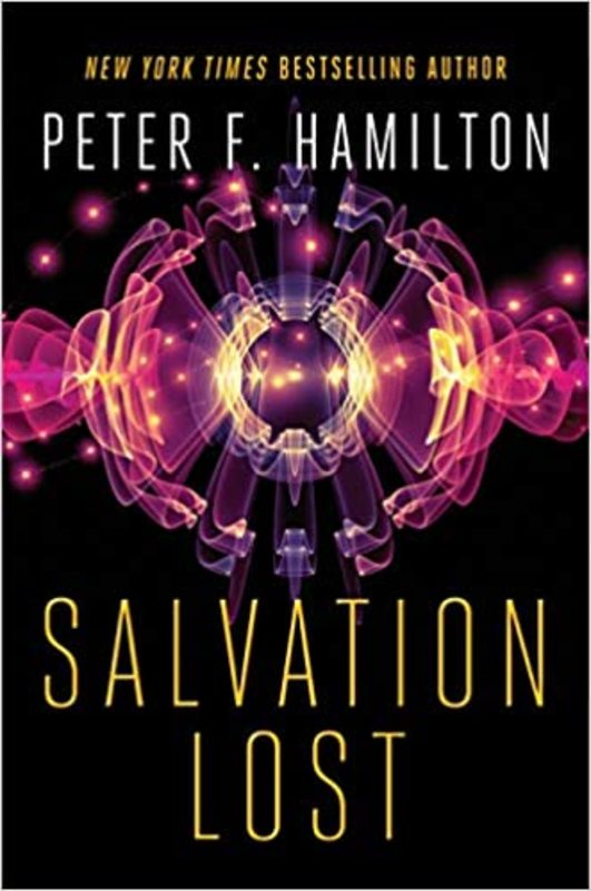 Book cover for "Salvation Lost" by Peter F. Hamilton