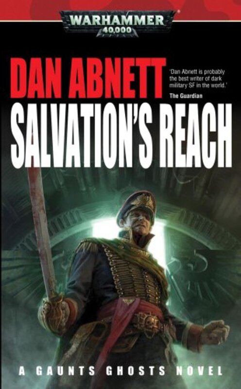 Book cover for "Salvation's Reach" by Dan Abnett
