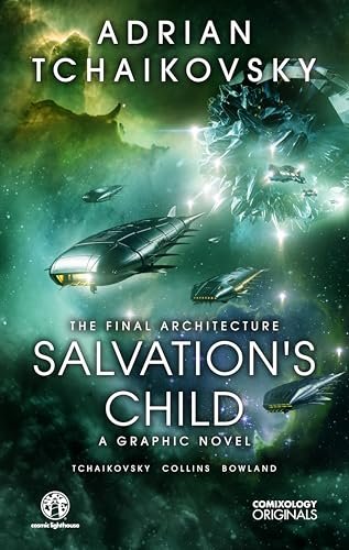 Book cover for "Salvation’s Child" by Adrian Tchaikovsky
