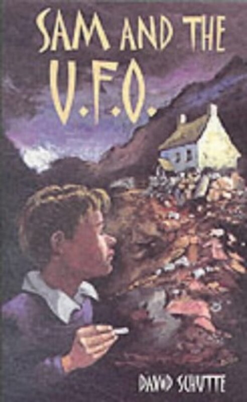 Book cover for "Sam and the U.F.O." by David Schutte