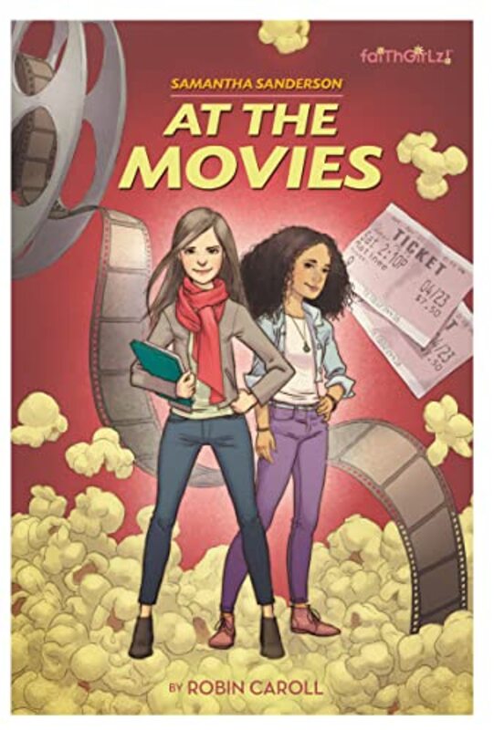 Book cover for "Samantha Sanderson At the Movies" by Robin Caroll