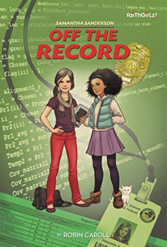 Book cover for "Samantha Sanderson Off the Record" by Robin Caroll