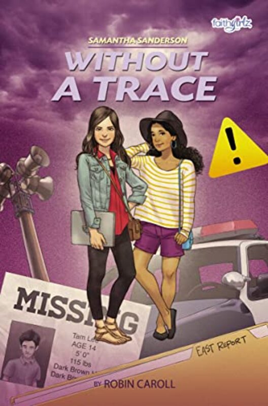 Book cover for "Samantha Sanderson Without a Trace" by Robin Caroll