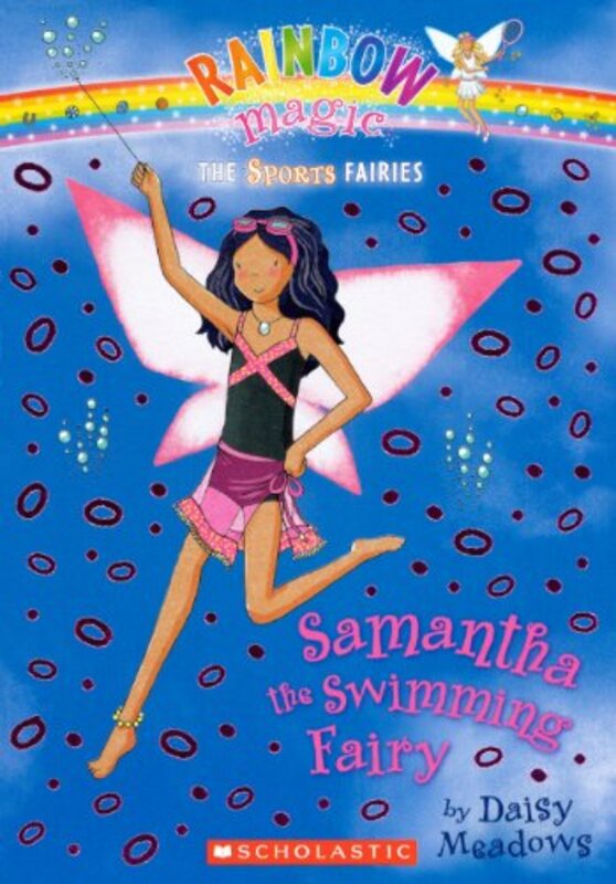 Book cover for "Samantha the Swimming Fairy" by Daisy Meadows